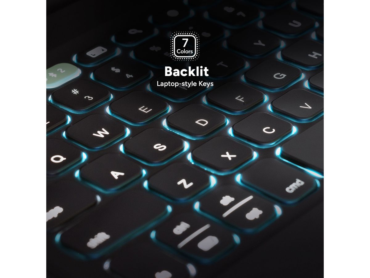 ZAGG Keyboard Pro Keys iPad Air13 103414656 (M2/24),(M3/25), CH (0840390314970)