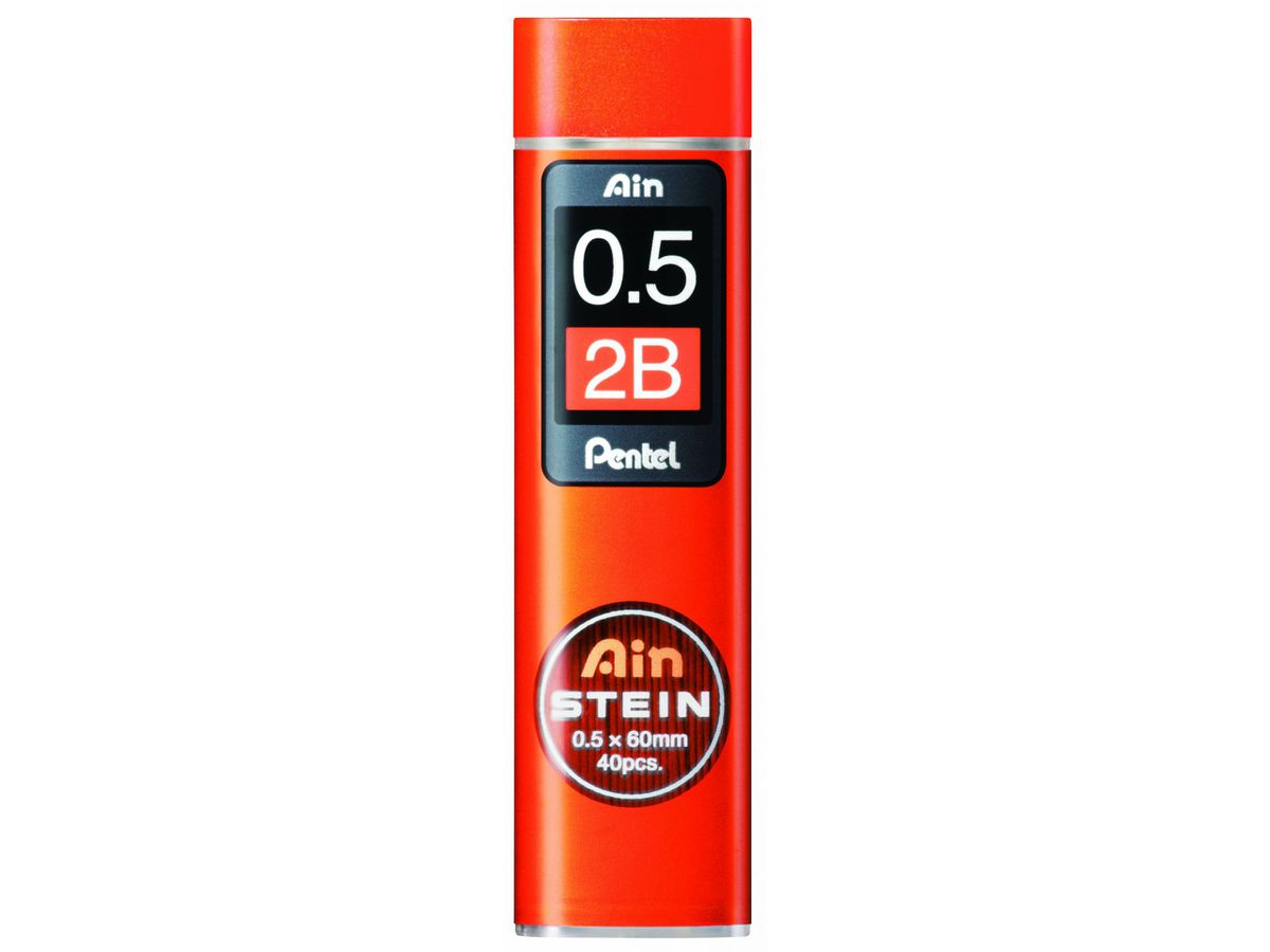 PENTEL Minen AINSTEIN 2B C275-2BO 0,5mm 40 Stück (4902506269218)