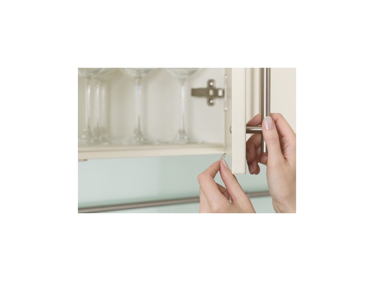 TESA Protect Lärm/Rutschstopper 8mm 578980000 transparent, rund 28 Stück (4042448885067)