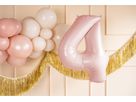 PARTYDECO Palloncino in foil no. 4 72cm FB230P4081J rosa (5904555034303)