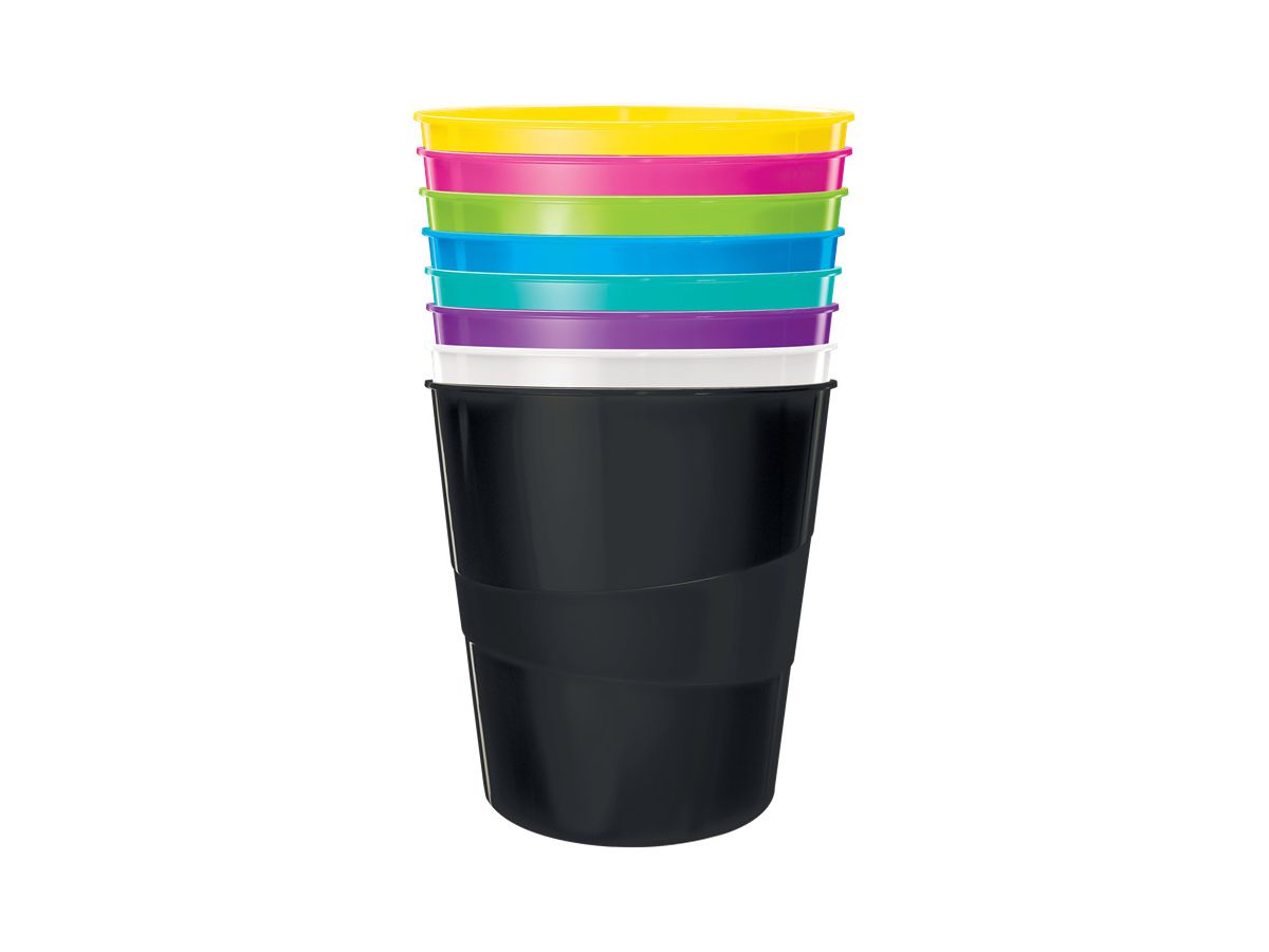 LEITZ Corb. à papier WOW 15 litre 52781062 violet (4002432104420)