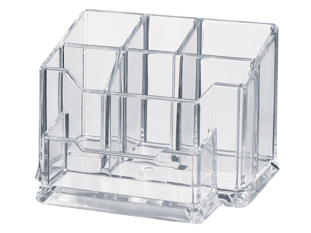 DUFCO Stifteköcher Optima Acryl 62780440 6 Fächer 15.4x10.5x10cm tran. (4009793818713)