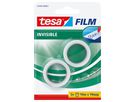 TESA Tesafilm 19mmx10m 57649-00001 invisible 2 roto. (4042448140302)