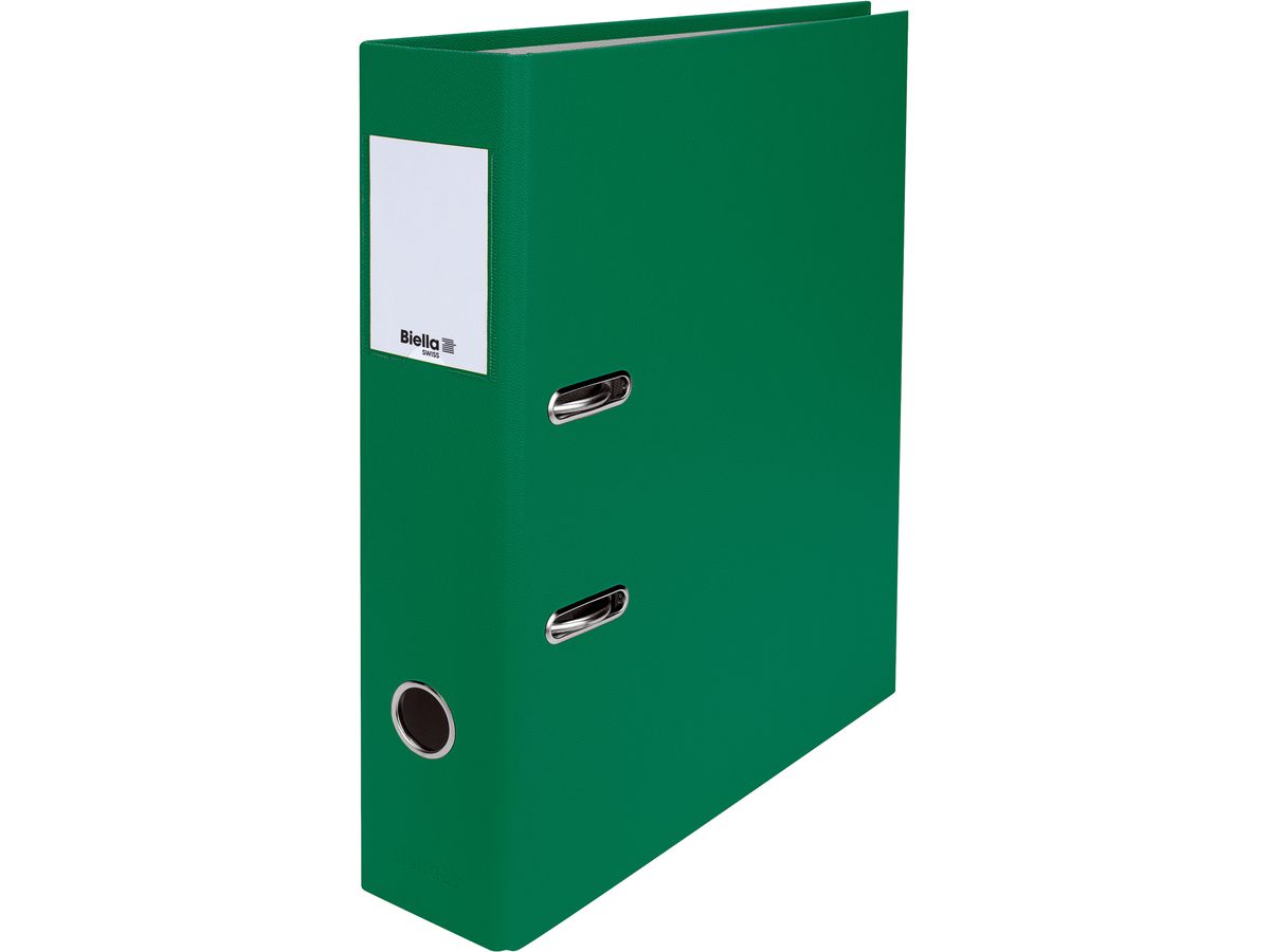 BIELLA Ordner Plasticolor 7cm 10740730U grün A4 (7611365200993)