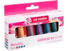 TALENS Acrylfarbe 6x12ml 9021861M Metallic (8712079517953)