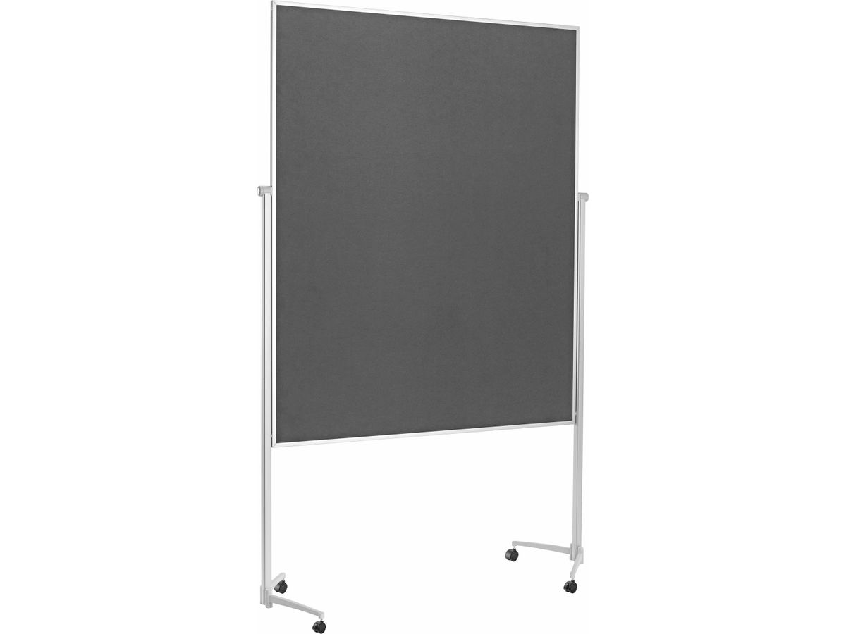 MAGNETOPLAN Design-Moderatorentafel Evo+ 1151101 Filz, grau 1200x1500mm (4013695051413)