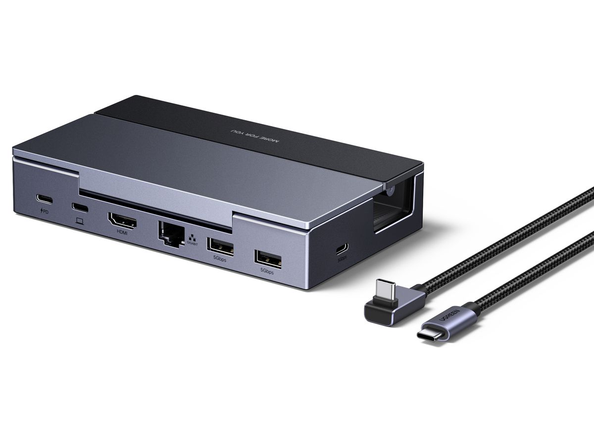 UGREEN Docking Station 6in1 USB-C 75126 SteamOS,Windows,macOS,Grey (6941876271269)