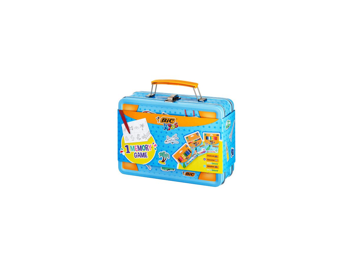 BIC Memory Game Kids 978221 Metal Box (3086123655430)