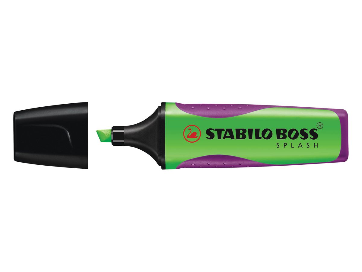 STABILO BOSS SPLASH 75/33 verde (4006381528986)