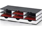 STYRO Ablagesystem styrodoc trio 268-0303.090 schwarz/weiss 6 F./3 Schubl. (7612176082136)