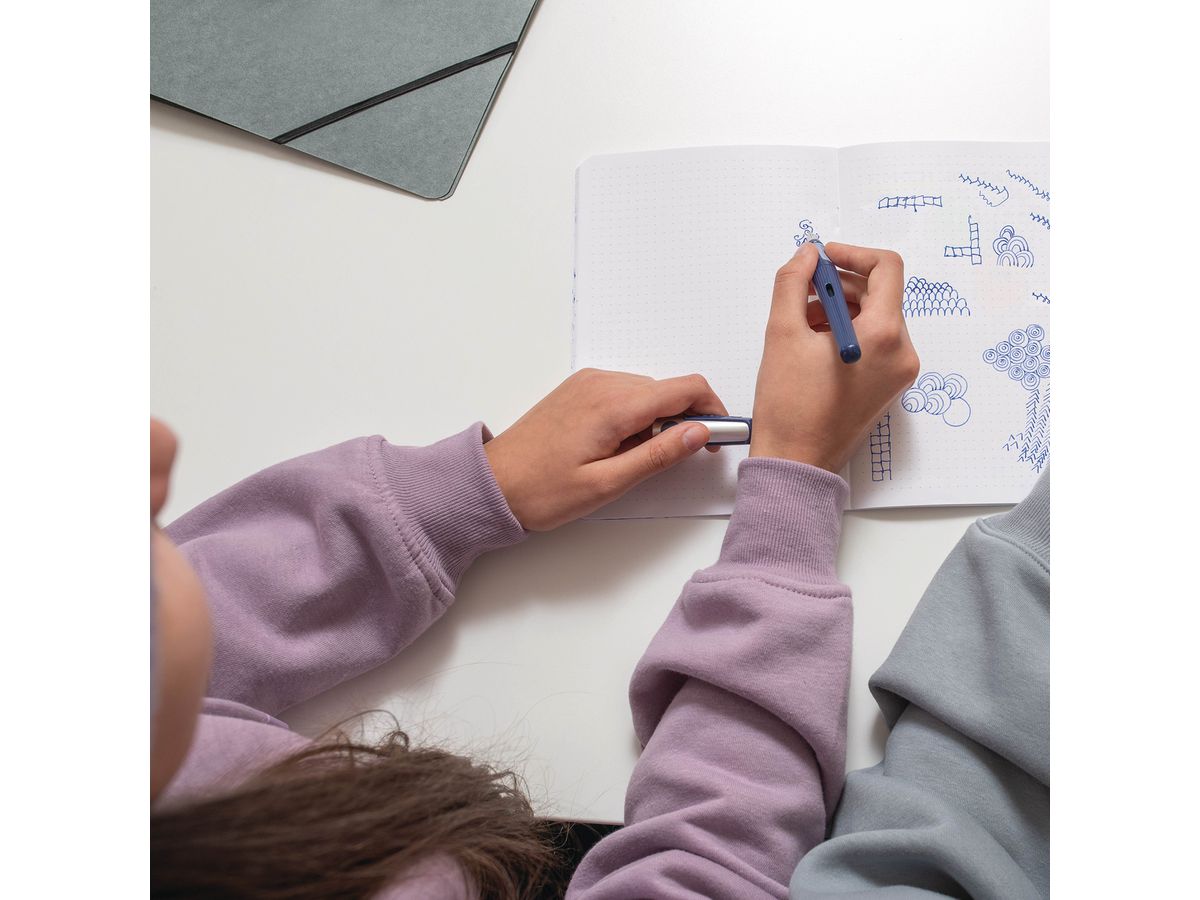 PELIKAN Füllhalter Structure L 824538 blau, Linkshänder (4012700824530)