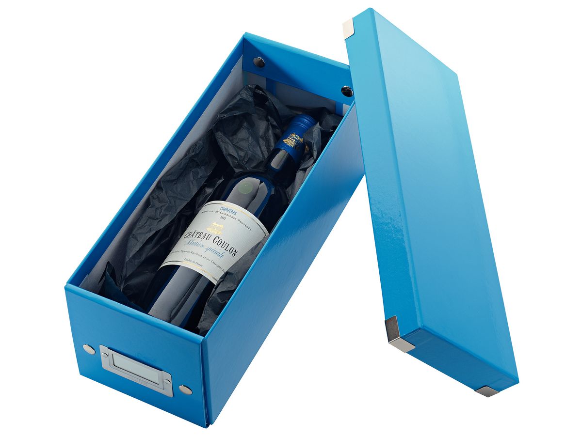 LEITZ Click&Store CD-Box 60410036 blu 145x135x360mm (4002432398034)