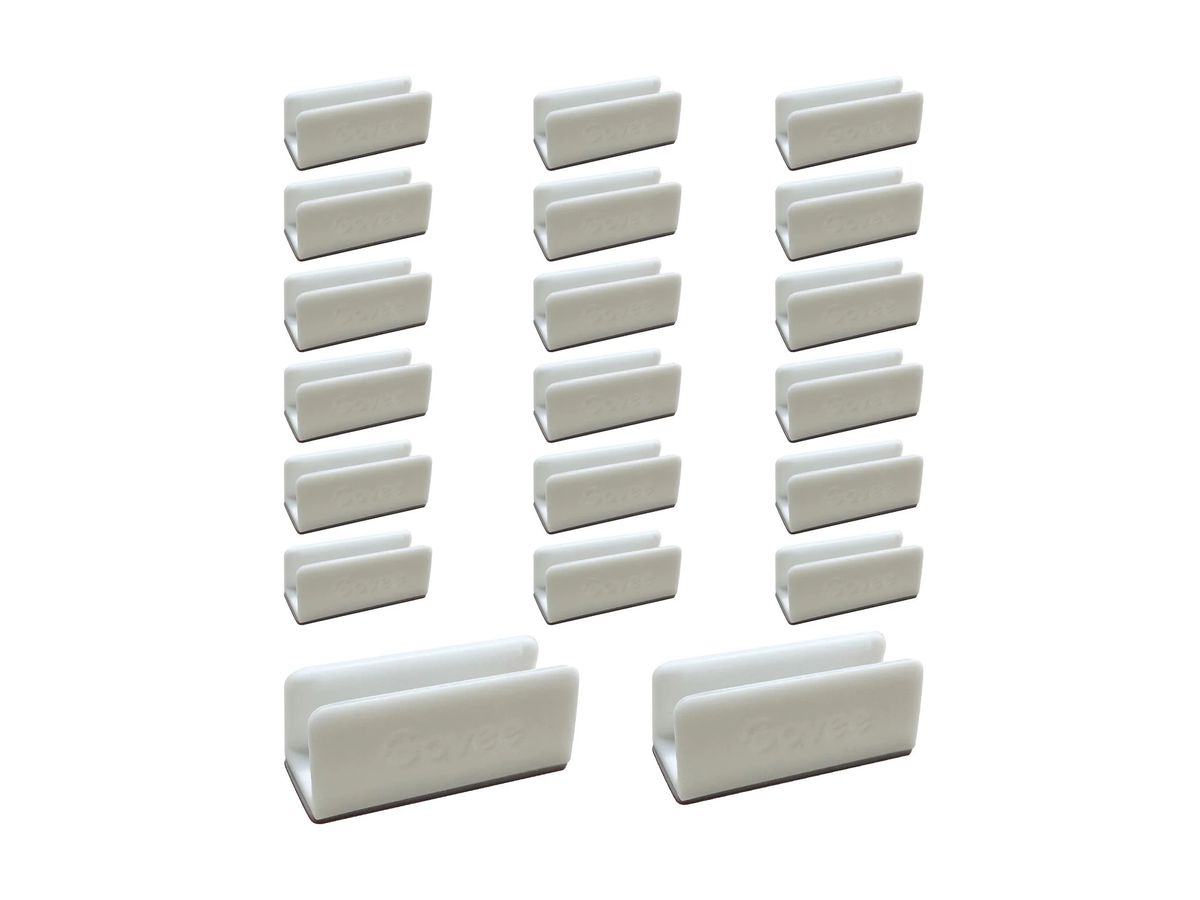 GOVEE Clips de fixation 20 Stk. H10D1000 blanc, pour Neon Rope Light 2 (6974316999386)