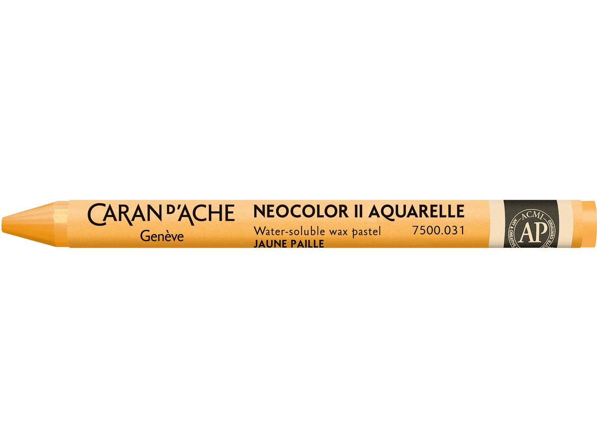 CARAN D'ACHE Pastelli a cera Neocolor II 7500.031 arancione chiaro (7610186271694)