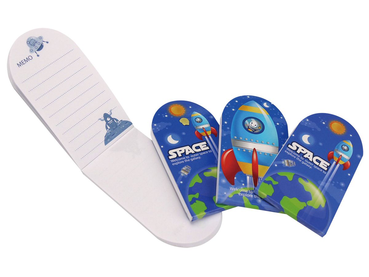 ROOST Bloc-notes 121623 Space (7612265121623)