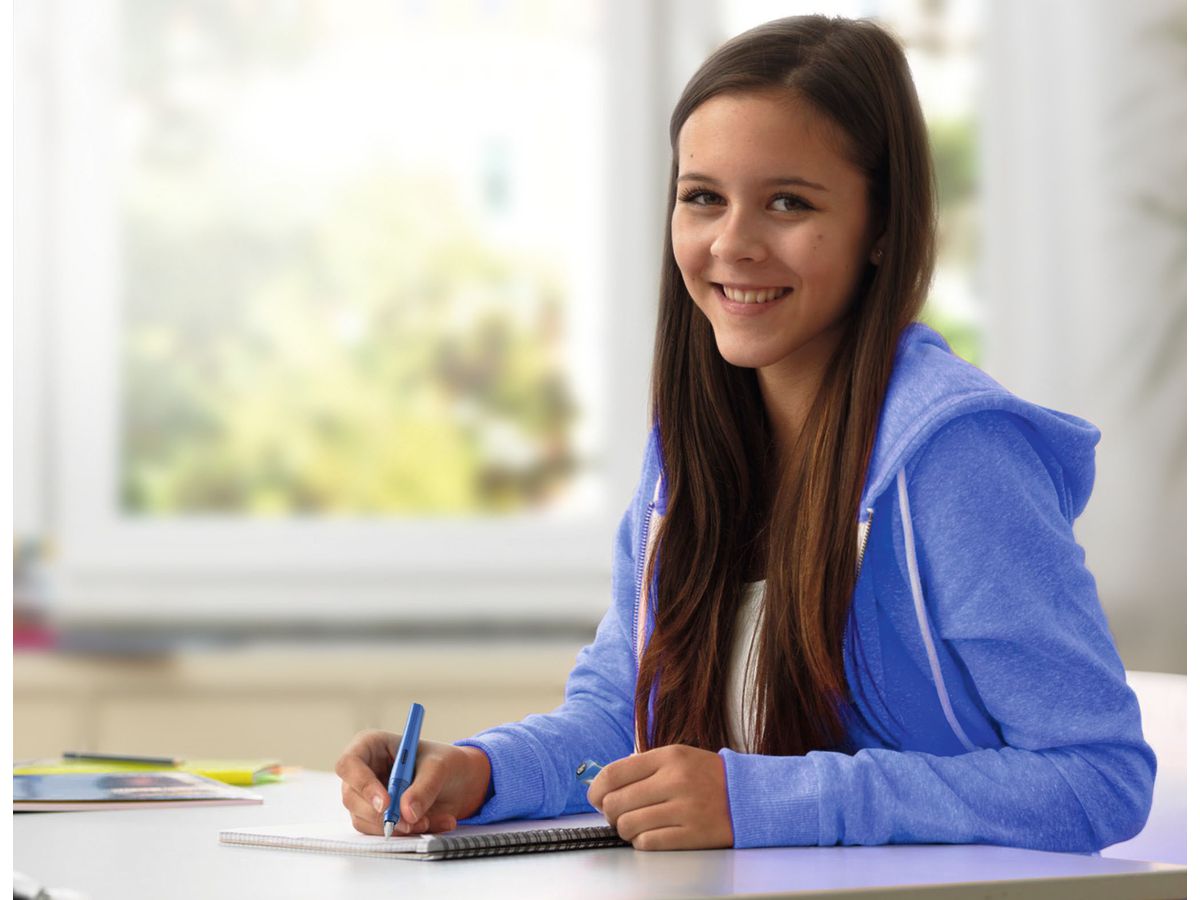 PELIKAN Füllhalter Original M 824439 blau, Rechtshänder (4012700824431)