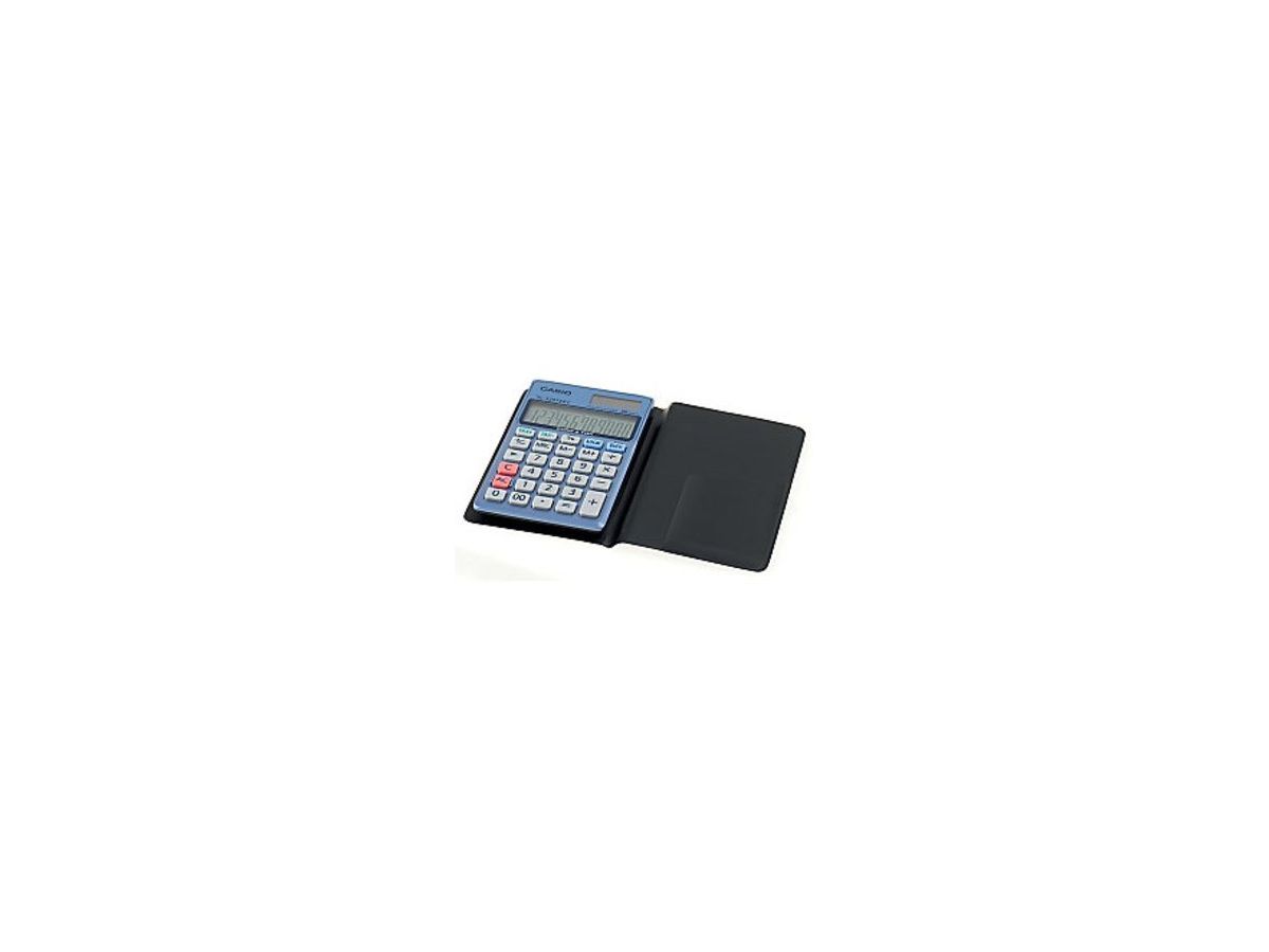 CASIO Calculatirice SL-320TER+ 12 chiffres bleu clair (4549526612367)