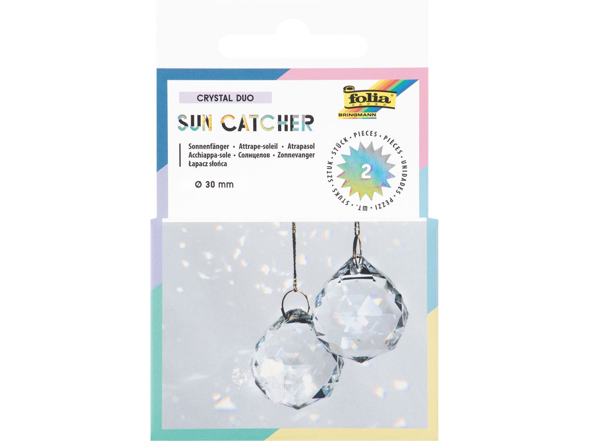 FOLIA Sun Catcher Crystal Duo 23839 2 cristalli (4001868140439)