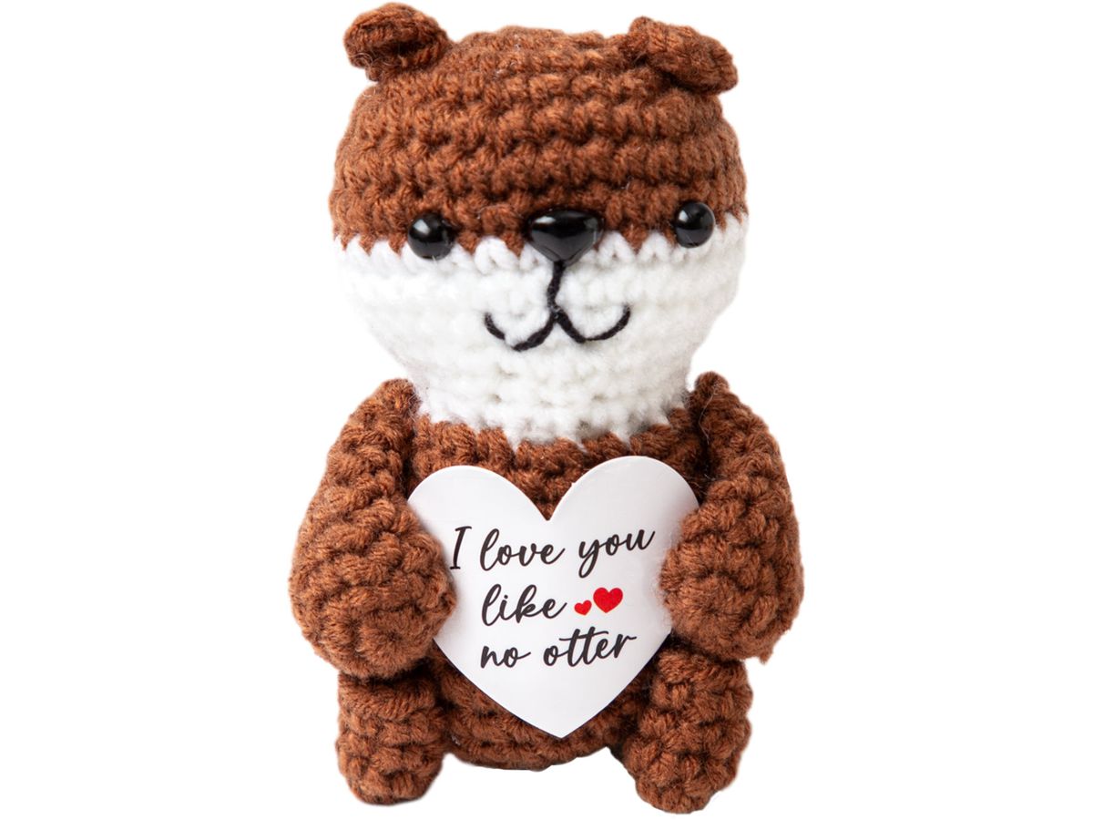 I AM CREATIVE Positive Otter 12cm 1000-1550 braun (7611983266371)