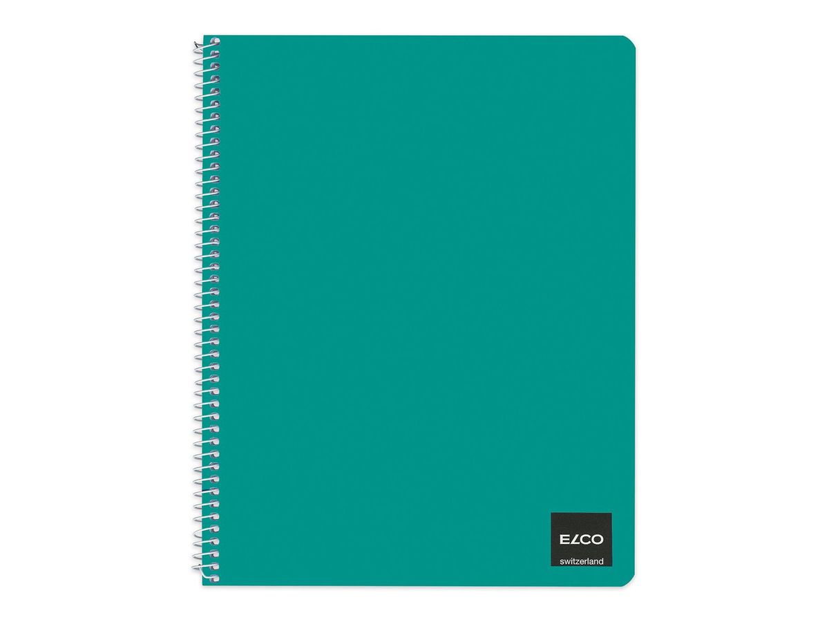ELCO Spiralheft kariert 75x111mm 72888.07 hochw. 70g 4mm, ass. 50 Blatt (7610425439809)