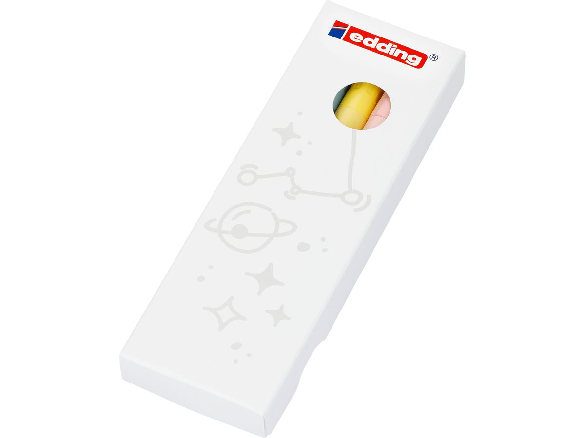 EDDING Paintmarker 751 1-2mm 751-E3-pas pastel 3 pezzi (4057305020697)