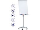FRANKEN Flipchart X-tra!Line 68x105cm EL-FC31 hellgrau mobil (4016946199414)