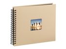 HAMA Spiralalbum Fine Art 36x32cm 10609 taupe 25 Blatt (4007249106094)