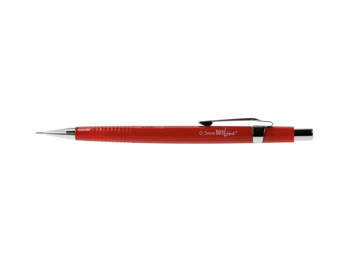 BÜROLINE Druckbleistift 0.5mm 254263 rot (7612532014009)