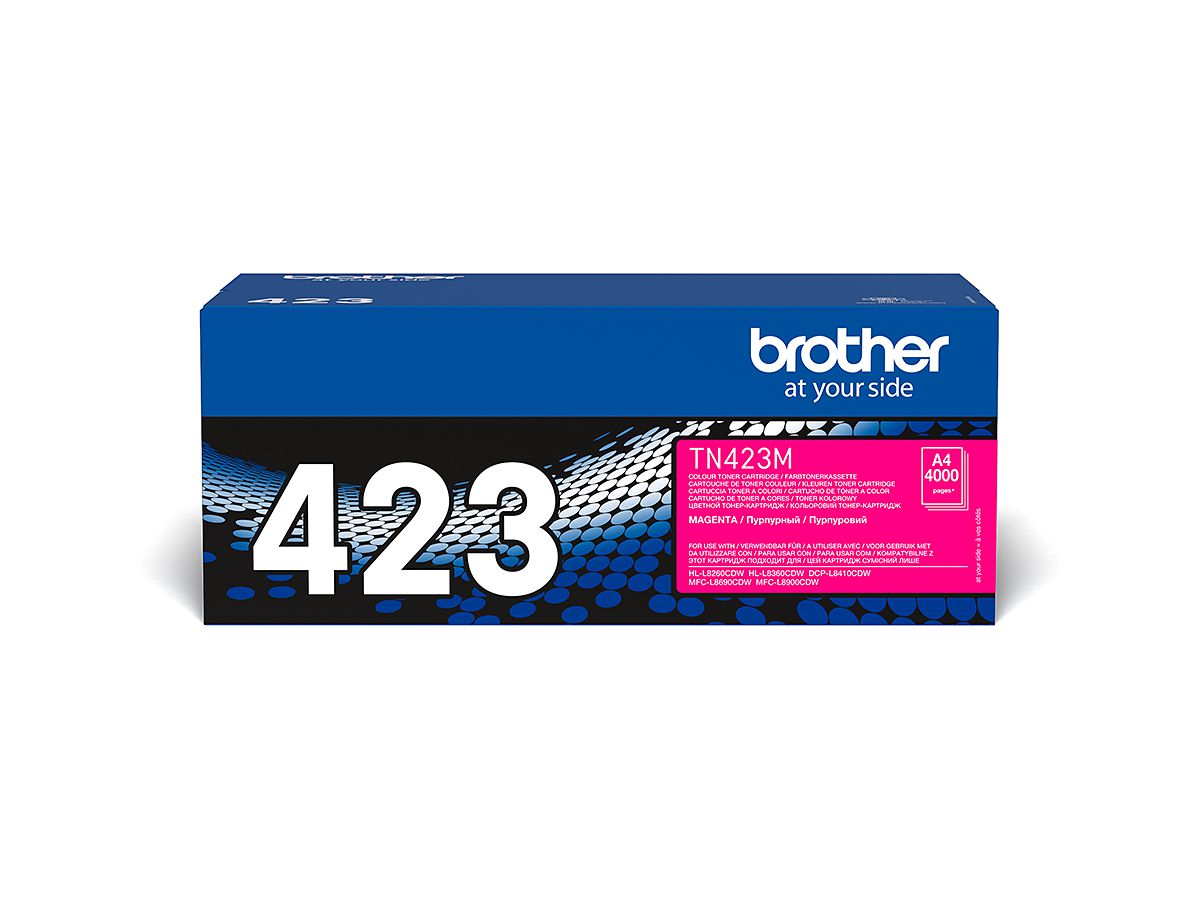 BROTHER Toner HY magenta TN-423M HL-L8260CDW 4000 Seiten (4977766771696)