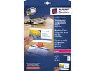 AVERY ZWECKFORM Visitenkarten doppels. 85x54mm C32016-25 Laser,220g,weiss 25Bl./10Stk. (4004182242797)
