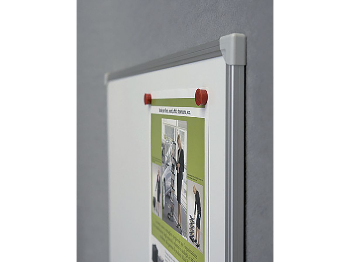 FRANKEN Schreibtafel 120x90cm SC919012 U-Act!Line Stahl lackiert (4016946005661)