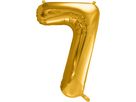 PARTYDECO Palloncino in foil no. 7 86cm FB1M-7-019 oro (5902230736177)
