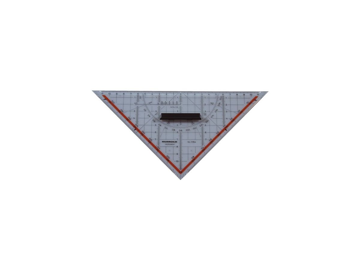 RUMOLD Dessin techn. triangle 22cm 1154 (4012108130301)