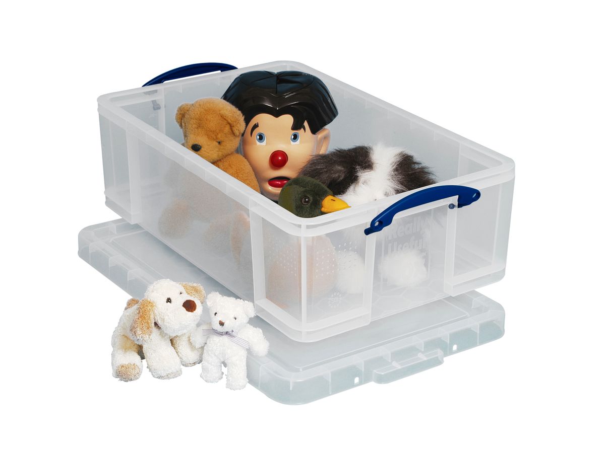 USEFULBOX Box plastica 50lt 68504200 trasparente (5060024800517)