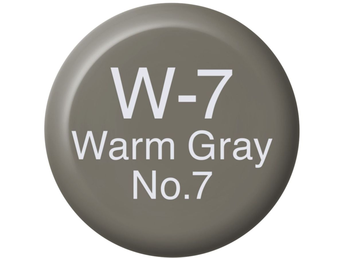 COPIC Ink Refill 2107610 W-7 - Warm Grey No.7 (4511338055731)