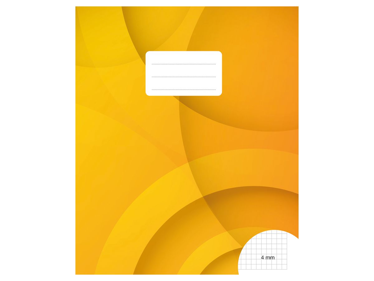 BÜROLINE Schulheft E5 533875004 4mm kariert mit Rahmen 90g (7612532055736)
