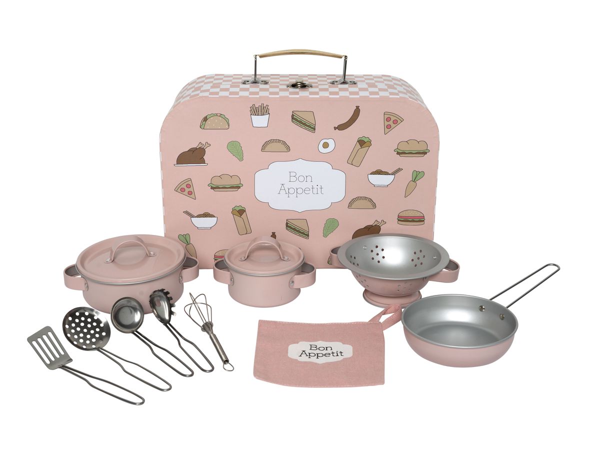 JABADABADO Küchenset 29x20x9cm G12026 Bon Apetit, pink (7332599120269)