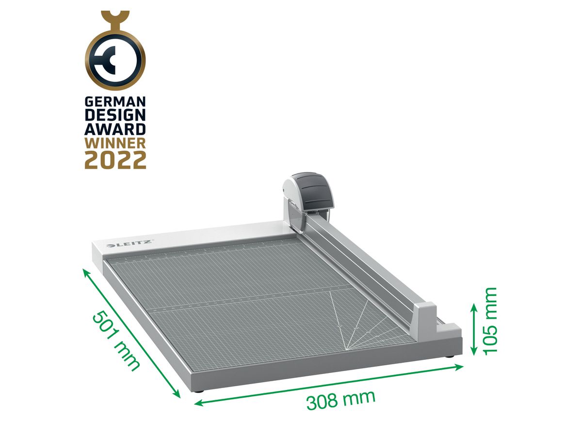 LEITZ Rollenschneidemaschine 9027-00-00 Precision Office A4 / 15 Blatt (4002432129768)