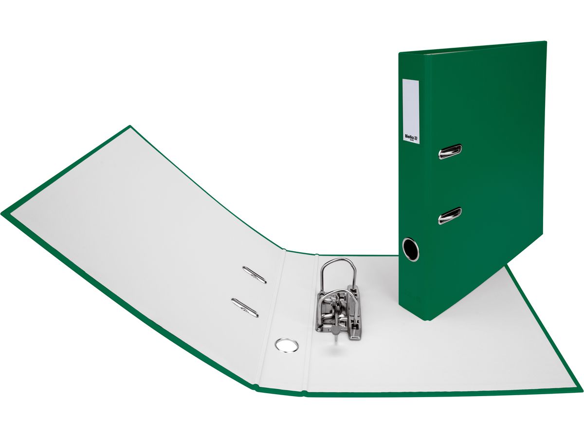 BIELLA Ordner Plasticolor 4cm 10740430U grün A4 (7611365200696)