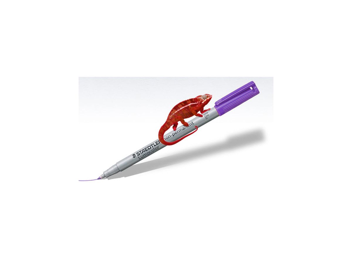 STAEDTLER Lumocolor non-perm. F 316-6 violett (4007817332085)