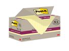 POST-IT SuperSticky Notes 76x76mm 654 RSSCY 14+4F Recycling, giallo 18x70 fogli (4064035060893)