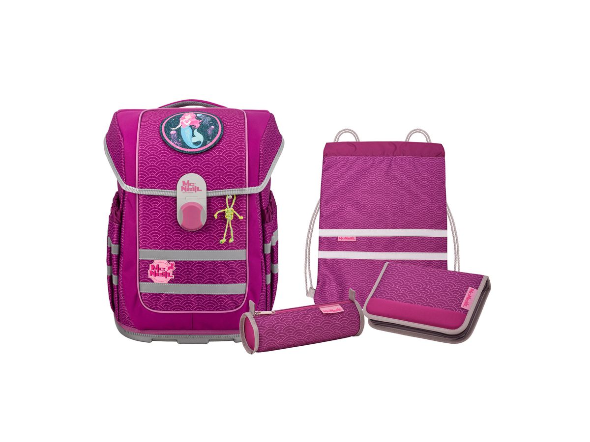 MCNEILL Schulranzen-Set McOcean 9656248000 PUNTOPINK 5-teilig (4017245963980)