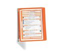 DURABLE Sichttafelsystem VARIO Wall5 555109 orange mit 5 Sichttafeln (4005546506500)