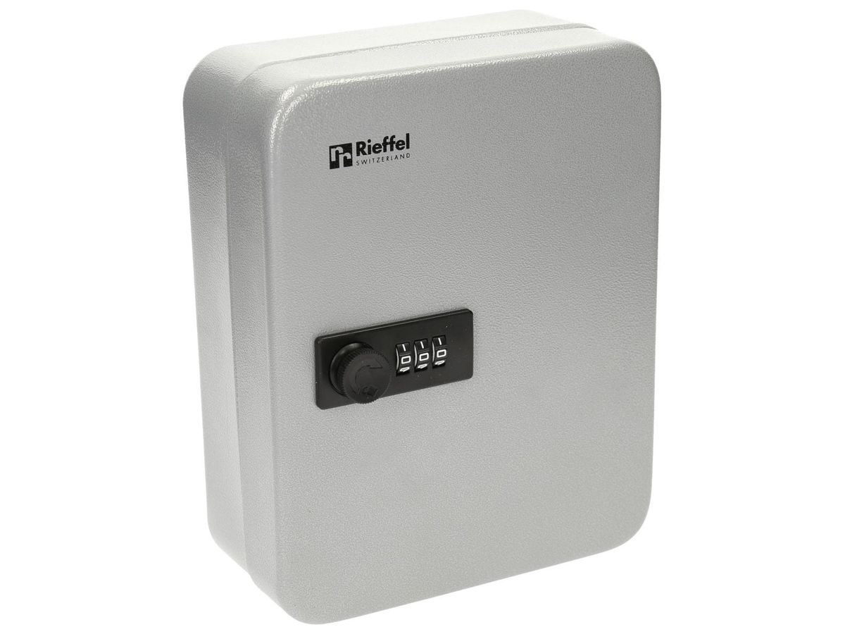 RIEFFEL SWITZERLAND Caisse clés VT argent VT-SK 20 Z SILBER 20×16×8cm 20 crochets (7640115311528)