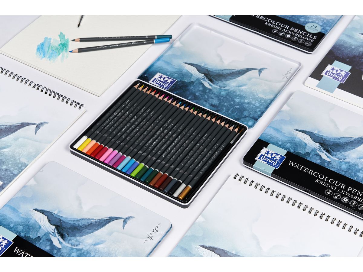 OXFORD Art Aquarellblock A5 400184068 weiss, 300g 20 Blatt (5904017433149)