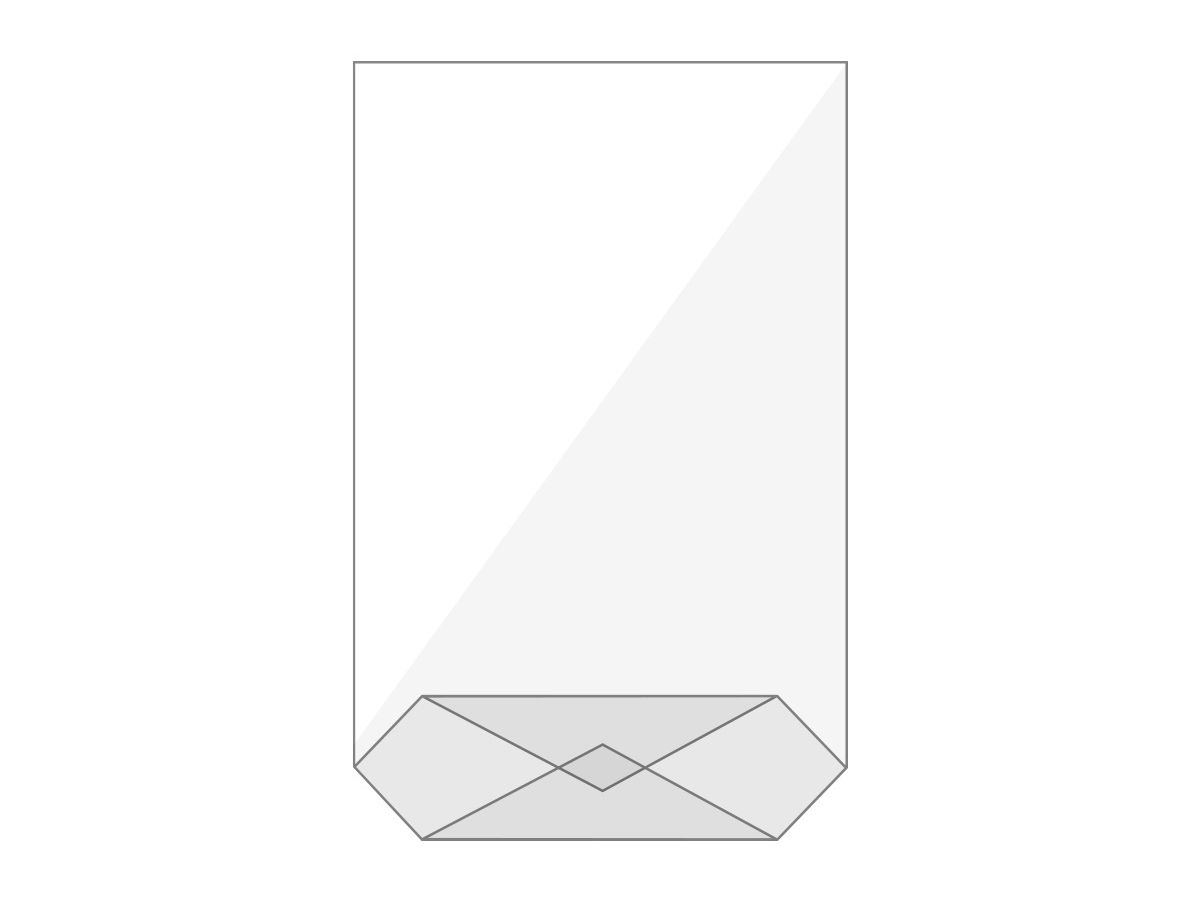 BÜROLINE Sacchetti con fondo 160×270mm 423005 trasparente 10 pezzi (7612532009838)