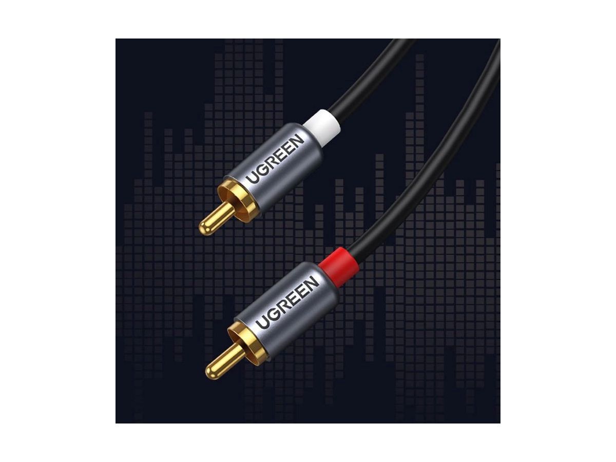 UGREEN Audio Cabel with Chip 1.5m 20193 BB USB-C Male to 2xRCA Male BB (6957303821938)