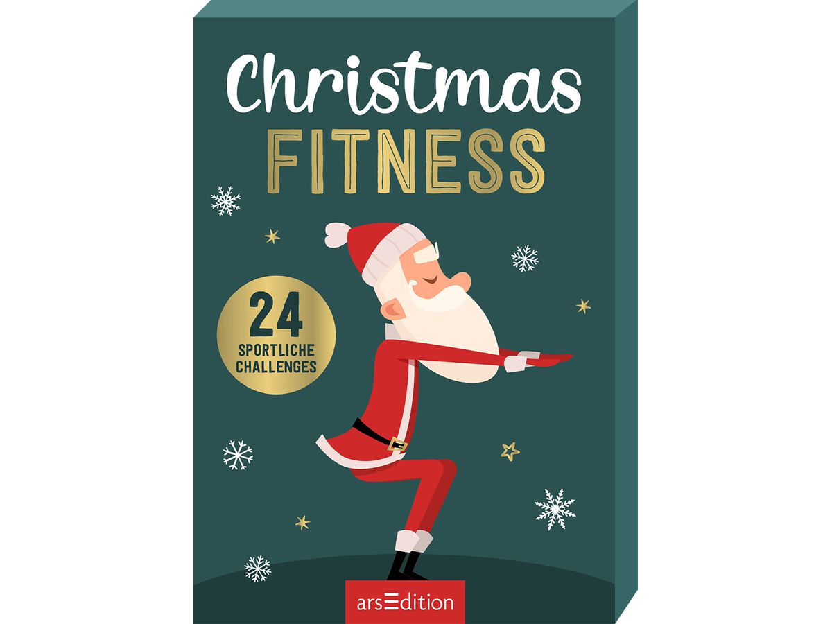 ARS EDITION Calendrier de l'Avent 135419 Remise en forme de Noël (9783845854199)