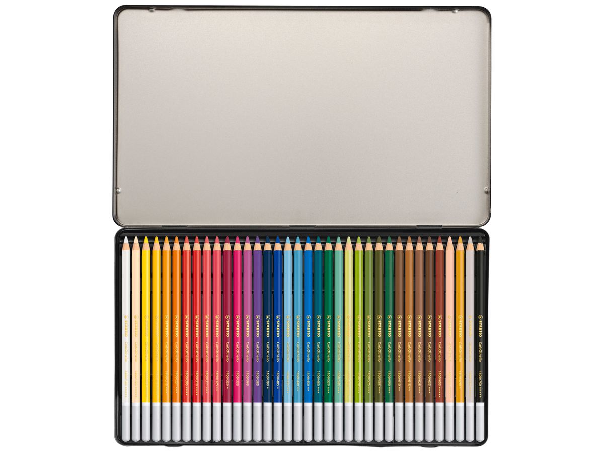 STABILO CarbOthello Pastellkreidestift 1436-6 36 Farben (4006381279635)