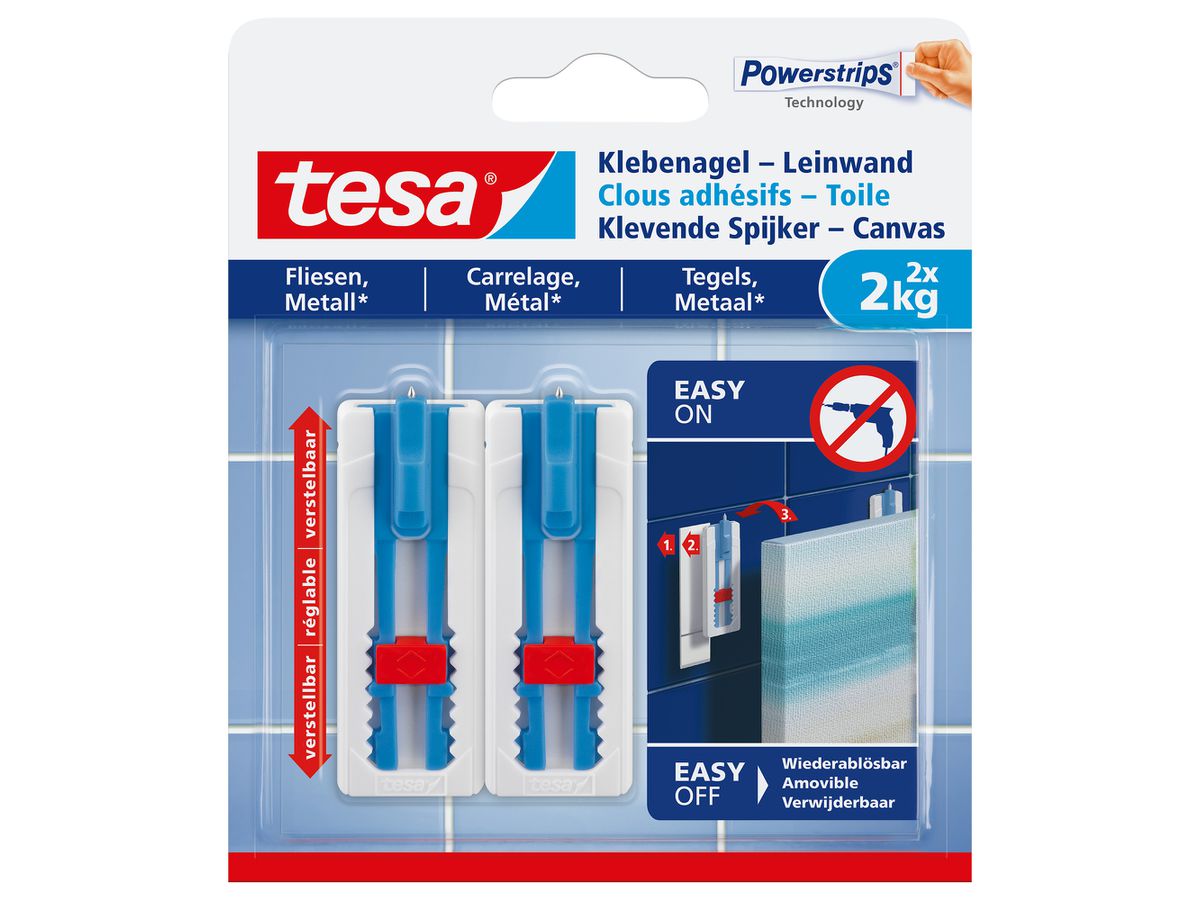 TESA Klebenagel 2x2kg 77768-00000 Fliesen & Metall (4042448537027)